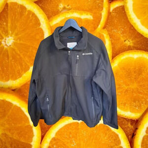 Columbia‎ Multipocket Omni-Shield Black Zipper Jacket Size XL